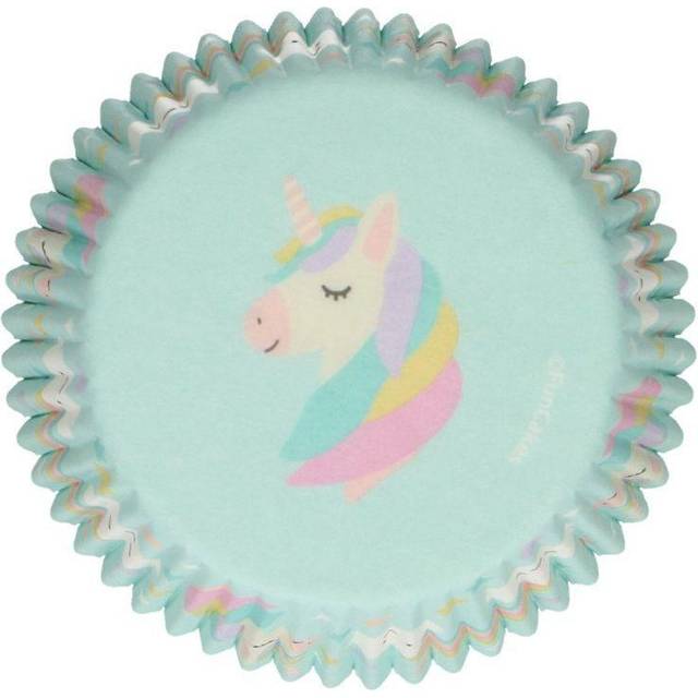 Billede af Funcakes Muffinsforme unicorn 48 Muffinform 5 cm